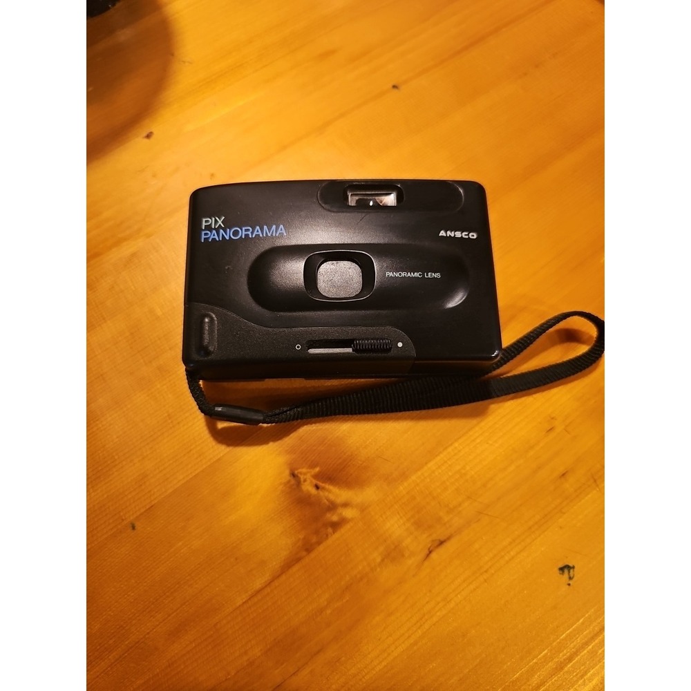 ANSCO PIX PANORAMA Compact 35mm Film Camera Panoramic Lens Point&Shoot With Film